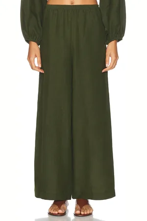 ERES Select Wide Leg Pant in - Green. Size 40 (also in ).