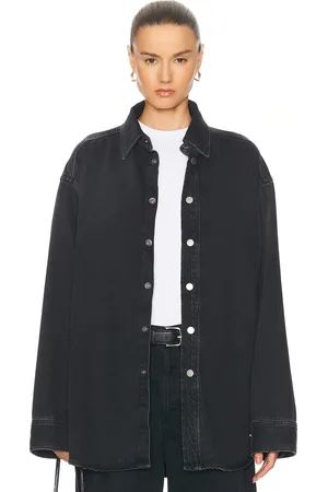 haikure New Ofelia Top in - Black. Size L (also in M, S).
