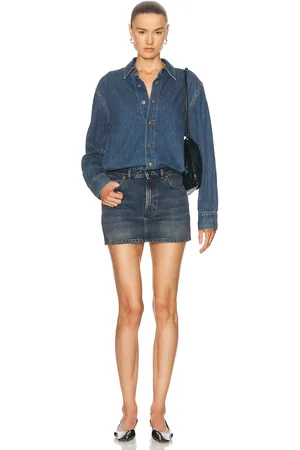 haikure Tia Dress in - Denim-Dark. Size M (also in ).