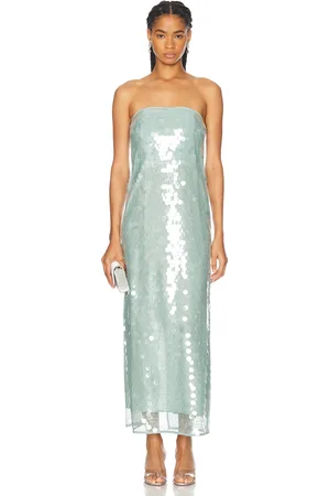 Staud Casey Dress in - Mint. Size 4 (also in ).