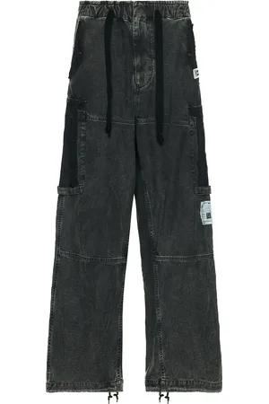 Maison Mihara Yasuhiro Cotton Satin Cargo Trousers in - . Size 50 (also in ).