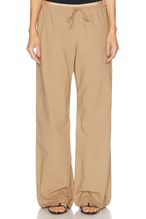 MATTEAU Drawcord Pant in - Taupe. Size 2 (also in ).