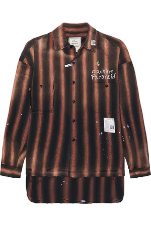 Maison Mihara Yasuhiro Vintage Like Stripe Long Sleeve Shirt in - . Size 46 (also in ).