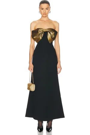 SIMON MILLER Dali Crepe Dress in - Black. Size 0 (also in 2, 4).