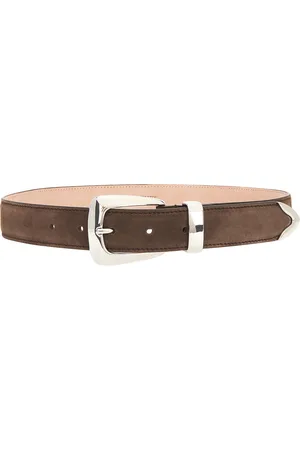 Khaite Benny 30mm Belt in - Brown. Size 90 (also in ).
