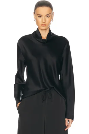 Leset Barb Long Sleeve Cowlneck Top in - . Size M (also in S, XS).