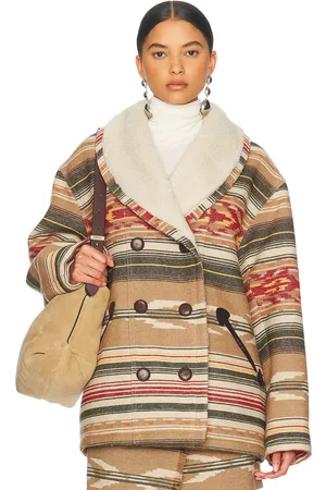Isabel Marant Dorcas Jacket in - Tan. Size 34 (also in 36, 38, 40, 42).