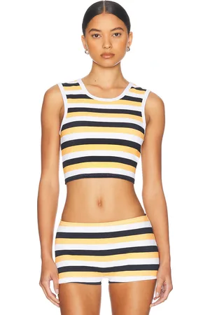 Tropic of C Muscle Tee in - Yellow. Size S (also in ).