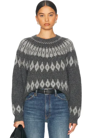 NILI LOTAN Arleth Sweater in - Grey. Size L (also in S).