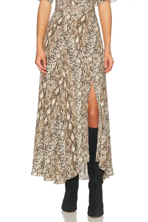 Isabel Marant Sakura Skirt in - Neutral. Size 34 (also in 36, 40).