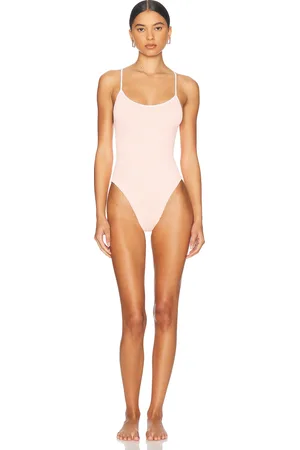 Hunza G Pamela Contrast Swim One Piece in - . Size all.