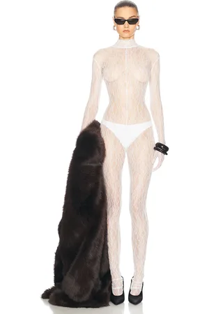 Ilkyaz Ozel Circe Jumpsuit in - White. Size 38 (also in 40).
