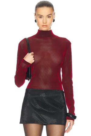 Ludovic De Saint Sernin Mock Neck Top in - . Size L (also in S, XS).