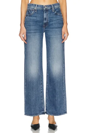 Mother The Dodger Flood Cuff in - Denim-Medium. Size 23 (also in 25, 27, 30).
