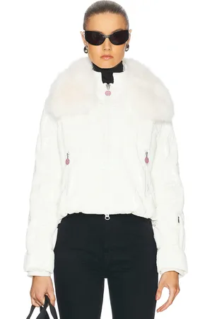 Perfect Moment Carving Quilted Jacket in - White. Size L (also in ).
