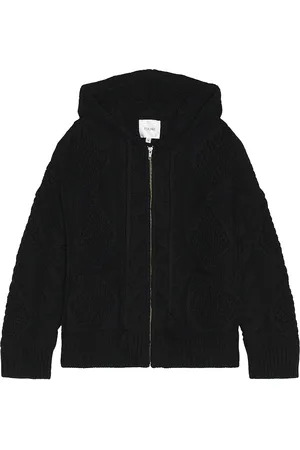 Found Cable Knit Hoodie in - . Size L (also in M, XL/1X).