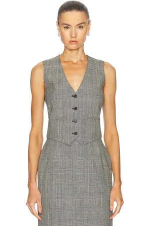 WARDROBE.NYC Vest Top in - Grey. Size M (also in S).