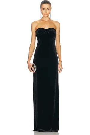 SER.O.YA Noela Velvet Gown in - . Size L (also in M, S, XL).