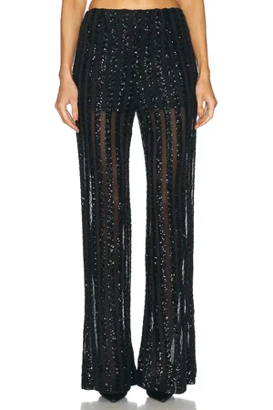 SANS FAFF Striped Sequin Trouser in - . Size S (also in XS).