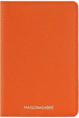 Maison De Sabre The Passport Holder in - Orange. Size all.