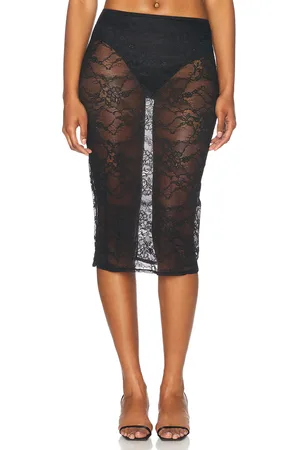 Kiki de Montparnasse Treize Lace Slip Skirt in - . Size M (also in S, XS).
