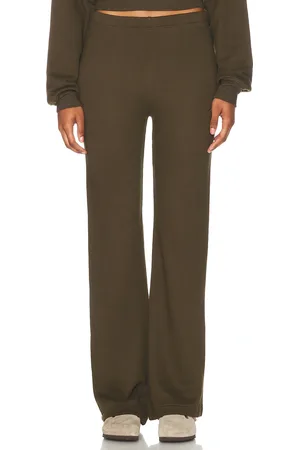 ÉTERNE Straight Leg Sweatpant in - Army. Size L (also in ).