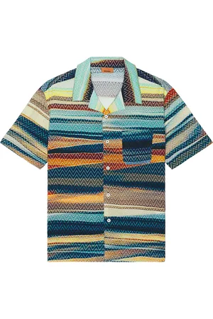 Missoni Short Sleeve Shirt in - Multi. Size L (also in M).