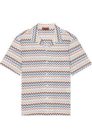 Missoni Short Sleeve Shirt in - White. Size 48 (also in 50, 52).