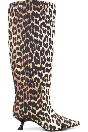 Ganni Slouchy Boot in - Brown. Size 36 (also in 37, 38, 39, 40, 41).