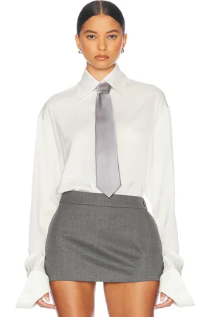 Helsa The Relaxed Silk Shirt in - . Size L (also in M, XL, XS).
