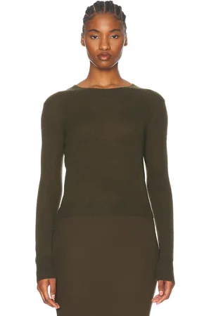 ÉTERNE Francis Sweater in - Army. Size L/XL (also in M/L).