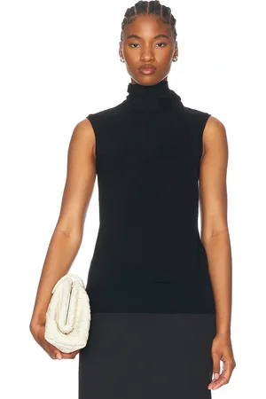 Totême Sleeveless Scarf Knit Sweater in - . Size L (also in S, XS).