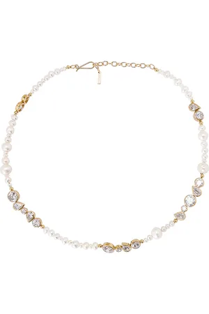 COMPLETEDWORKS CZ Stone Necklace in - Metallic . Size all.