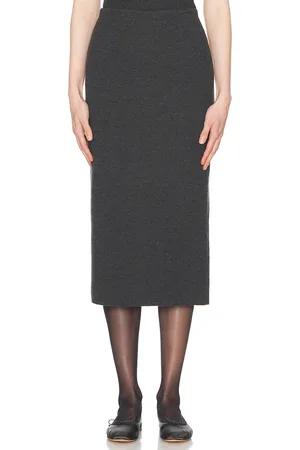 The Row Ikko Skirt in - Grey. Size L (also in M, S, XS).