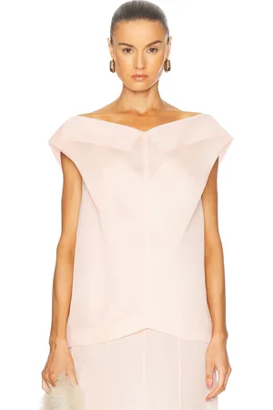 Khaite Selly Top in - Pink. Size 0 (also in 2, 4).