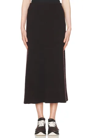The Row Ivaanka Skirt in - Brown. Size L (also in M, S, XS).