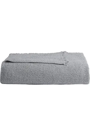 Parachute Cotton Boucle Throw in Warm Grey in - Grey. Size all.