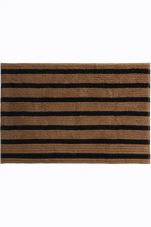 Parachute Organic Resort Stripe Tub Mat in - Brown. Size all.