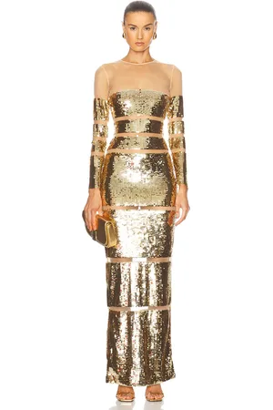 Retrofete For FWRD Desi Sequin Dress in - Metallic . Size L (also in M, S, XL, XS).