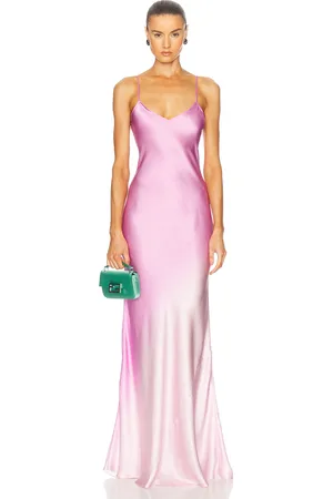 Alejandra Alonso Rojas Bias Slip Gown in - Pink. Size 4 (also in ).
