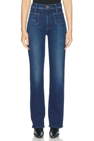 Mother The Patch Pocket Rambler Zip Sneak in - Blue. Size 25 (also in 26, 27, 28, 29, 31, 32).