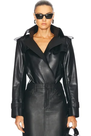 Norma Kamali Double Breasted Trench Bodysuit in - . Size M (also in S, XL, XS).
