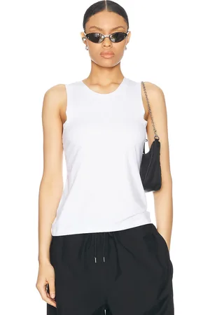 Acne Studios Elando Tank Top in - White. Size L (also in M, S, XS).