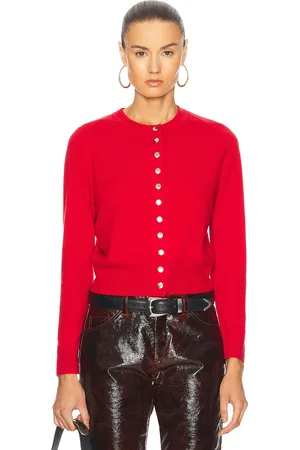 Isabel Marant Idesia Cardigan in - Red. Size 36 (also in 38, 40, 42).
