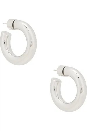 Jennifer Fisher Samira Huggie Earrings in - Metallic . Size all.