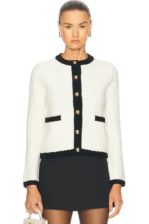 Simkhai Klaire Cardigan in - Ivory. Size L (also in M, S, XS).