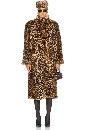 Rowen Rose Oversized Long Coat in - Brown. Size L (also in XS).