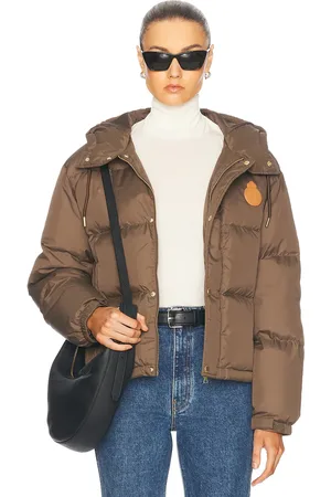 Sporty & Rich Crown Puffer Jacket in - Brown. Size L (also in ).