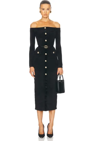Self-Portrait Chenille Knit Midi Dress in - . Size S (also in XS).