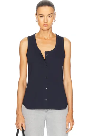 Bottega Veneta Tank Top in - Navy. Size L (also in M, S, XS).